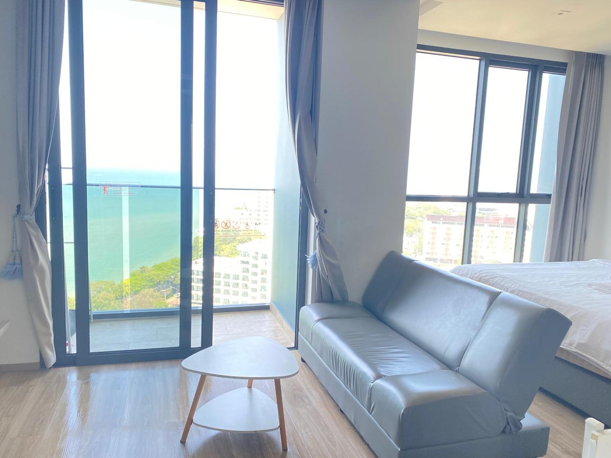 Andromeda Seaview Condo Near Beach Pattaya Habitación foto